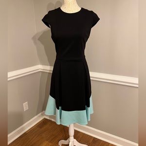 Calvin Klein fit & flair dress